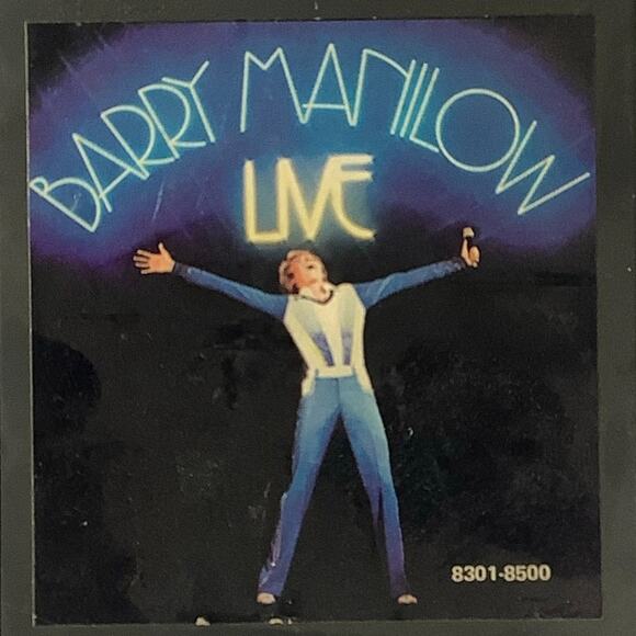 Vintage 8-Track - Barry Manilow - LIVE - 1977, Arista Records & Tapes - Picture 2 of 6